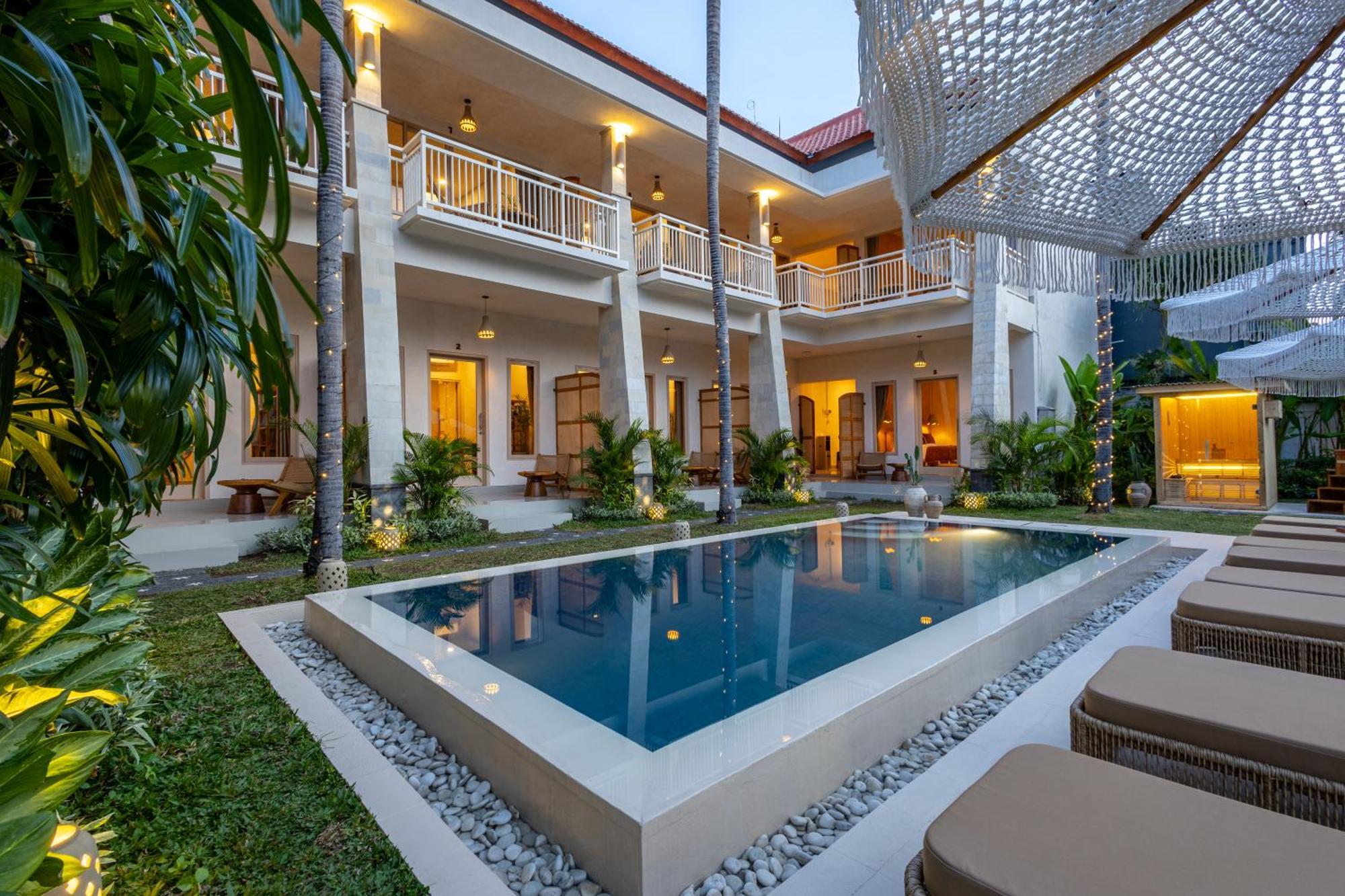 Hotel Kalm Bali Canggu Exterior foto